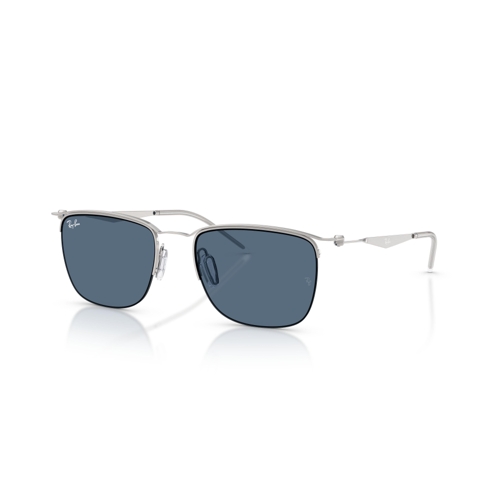 Ray-Ban RB8550 Sunglasses - Silver - Blue