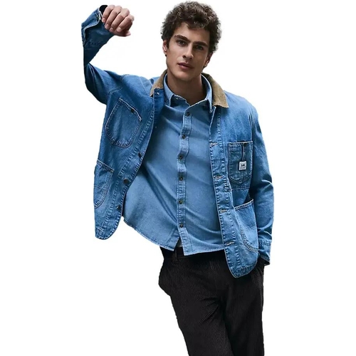 Lee Regular 91LJ Chore Jacket - Blue - Checkered - L