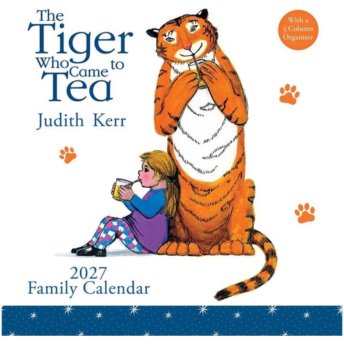The Tiger Who Came to Tea Family Planner 2027