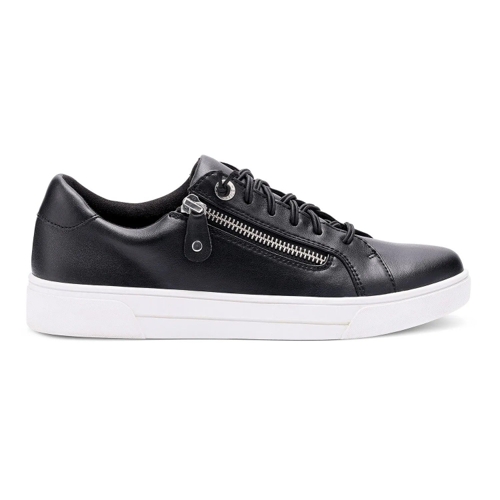 Wide Fit 'Leonie' Trainers - Black - UK 7