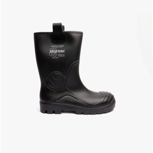 Grafters Safety Rigger Wellingtons - Black - Size 13