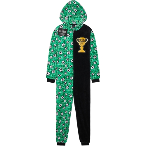 CityComfort Kids Football Onesie - Green - 9-10 Years