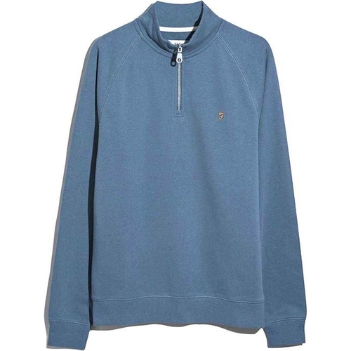 Farah Jim Sweatshirt - Blue - XS