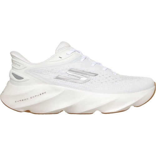 Skechers Aero Burst Trainers - White - Size 8