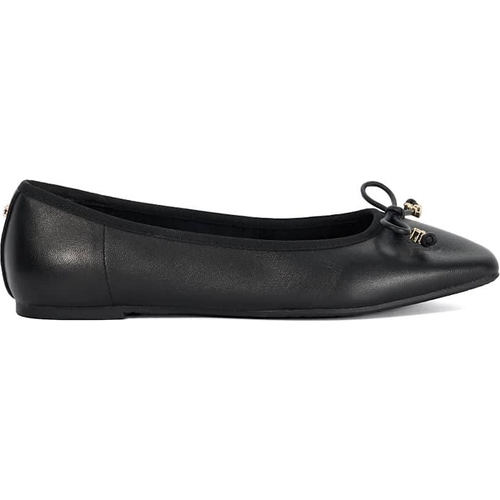 Dune London Hennie - Black - Gold - Size: 5