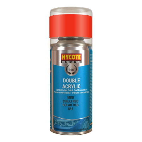 Hycote Double Acrylic Spray Paint - Chilli Red - 150ml