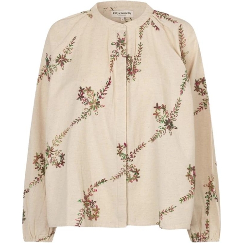 Lollys Laundry - Hailey LL Shirt - Beige - Cream - M