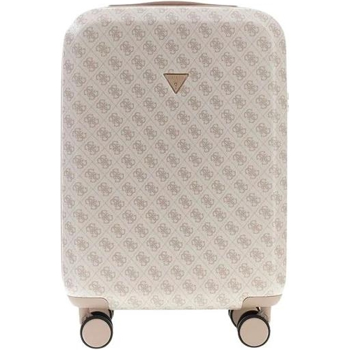 Guess Latona 18 In 8-Wheeler Cabin Bag - Beige
