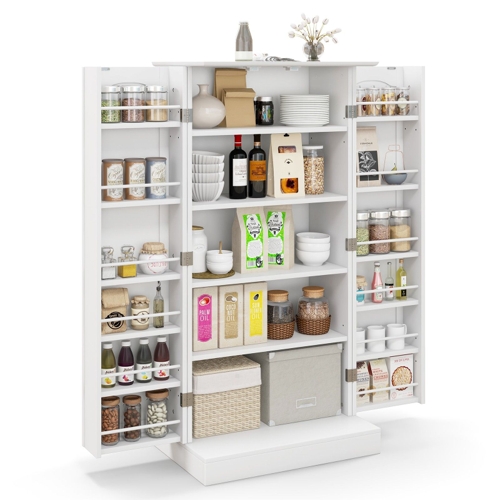 Kitchen Pantry Cabinet - White