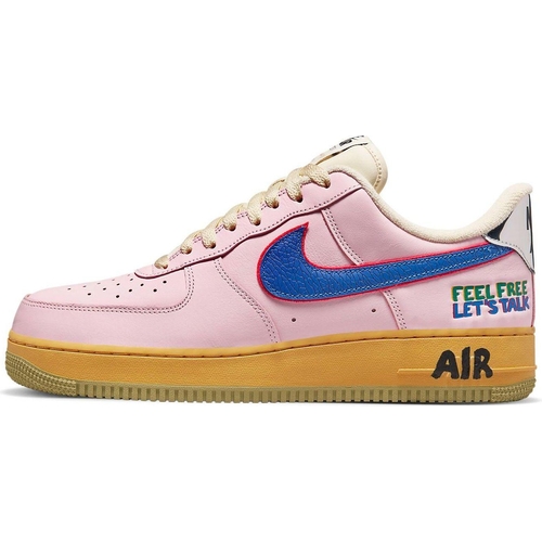 Nike Air Force 1 Low 'Feel Free, Let's Talk' - Pink - UK 4