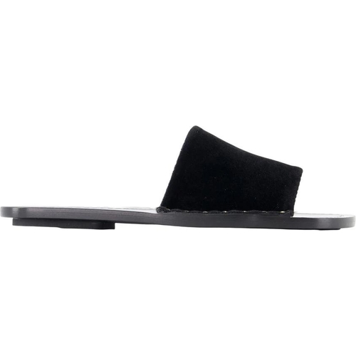 Toteme Studded Slides - Black - Gold - Size 6