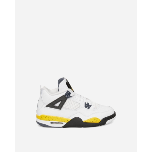 Nike Jordan Air 4 Trainers - White - Yellow - 6
