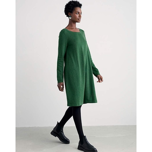 Seasalt Cornwall Poltreen Dress - Green - Size: 14