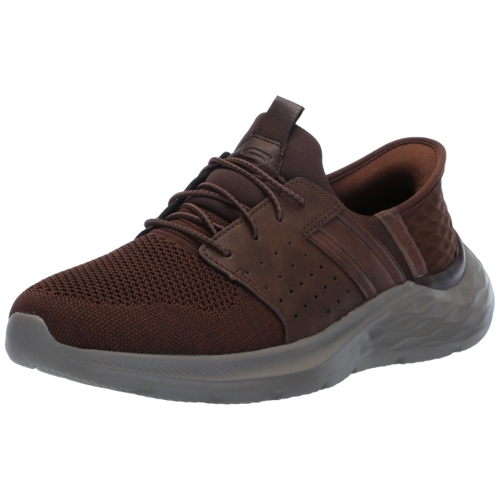 Skechers Slip-ins RF: Garner - Newick Slip-On Shoes - Brown - UK 10