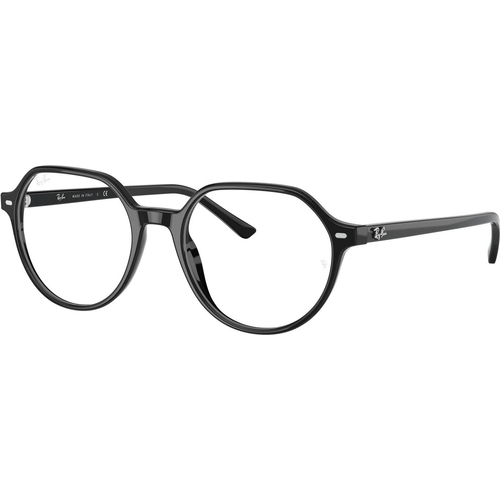 Ray-Ban Thalia - Shiny Black Frame Clear Lenses - RX 5395