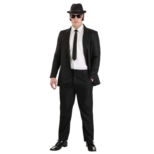 FUN Costumes - Blues Brothers Costume - Black