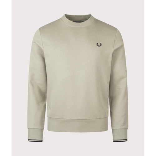 Crew Neck Sweatshirt - Fred Perry - Green - L