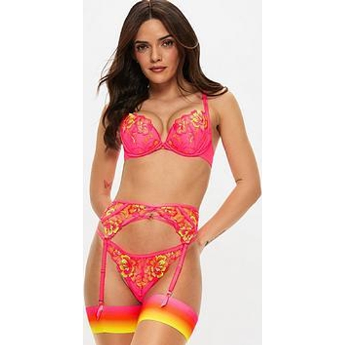 Ann Summers Tropical Oasis Padded Plunge Bra - 34D