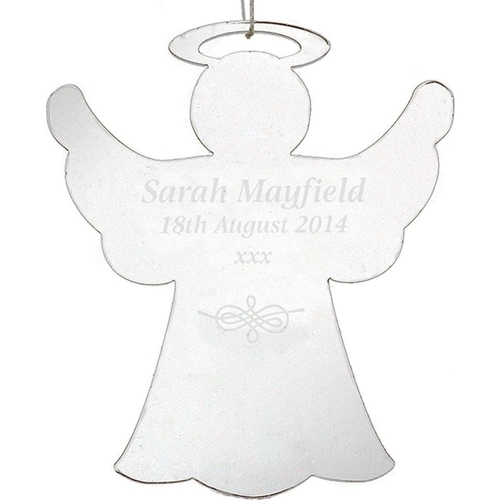 Personalised Angel Decoration - The Gift Experience
