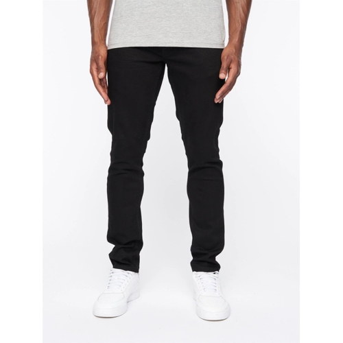 Mens Barbeck Slim Fit Jeans - Black - W30