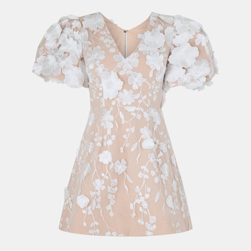 Jarlo Maeve Mini Dress - White - UK 6