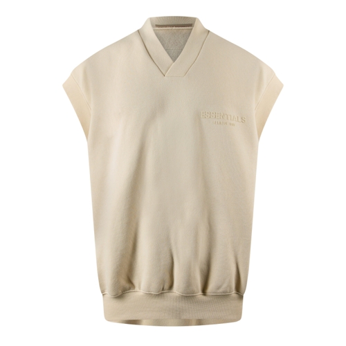 Fear Of God Essentials FGE VNck SwtVst - Egg Shell - L