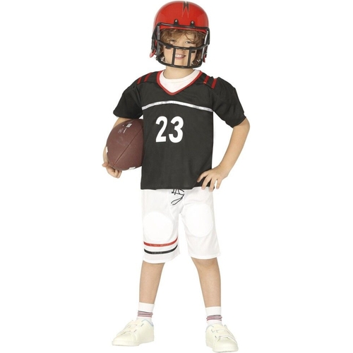 Fiestas Guirca Quarterback Set - Black & White - 5-6 Years
