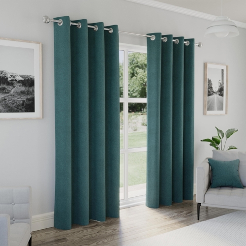 Austin Blackout Curtains - Blue