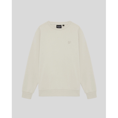 Lyle and Scott Heavyweight Crew Sweatshirt - Beige - 8