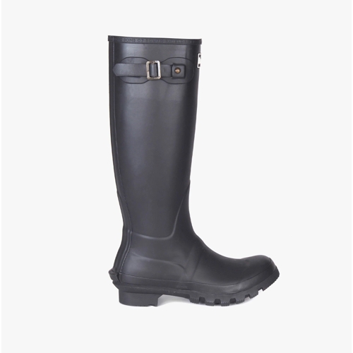 Barbour Bede Wellington Boots - Black - Size: 5