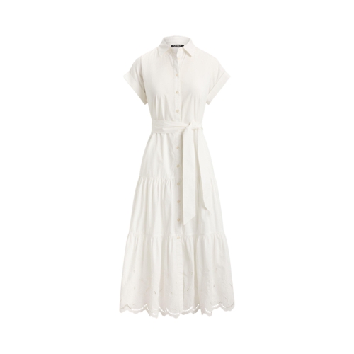 Lauren by Ralph Lauren Women's Shirt Dress - White - UK 16