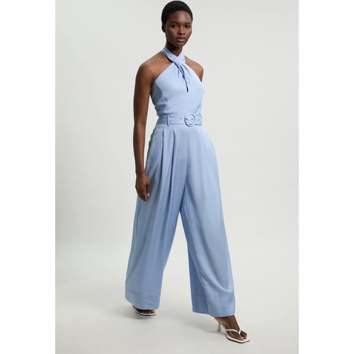 Karen Millen Jumpsuit - Blue - Size 8