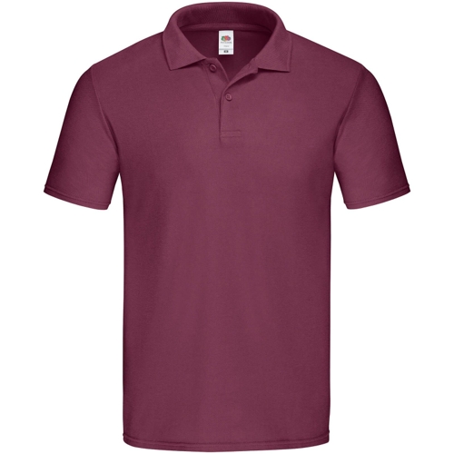 Fruit Of The Loom Original Polo Shirt - Polo - Red