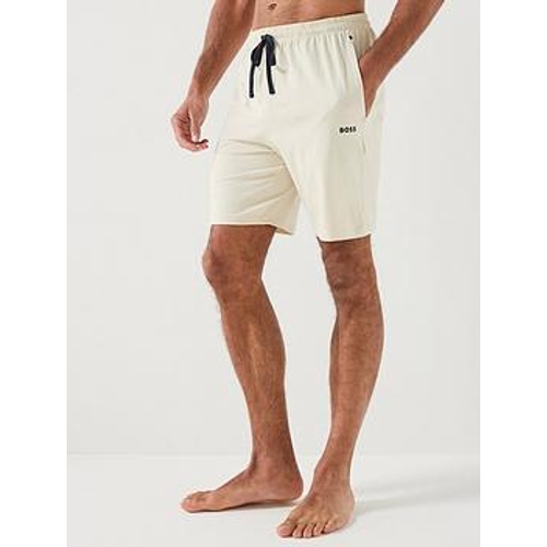 BOSS Mix & Match Lightweight Loungewear Shorts - Beige - S