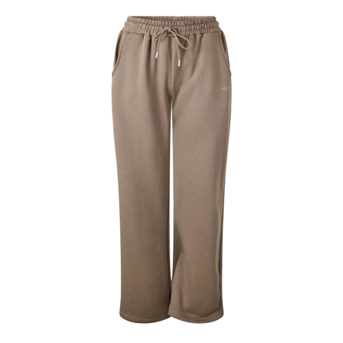 I Saw It First Womens Open Hem Jersey Jogging Bottoms - Beige - UK 12