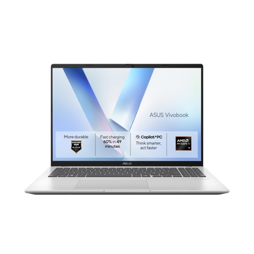 Asus Vivobook 16 - AMD Ryzen 7 - 16 GB - 512 GB - 16 Inch - Silver