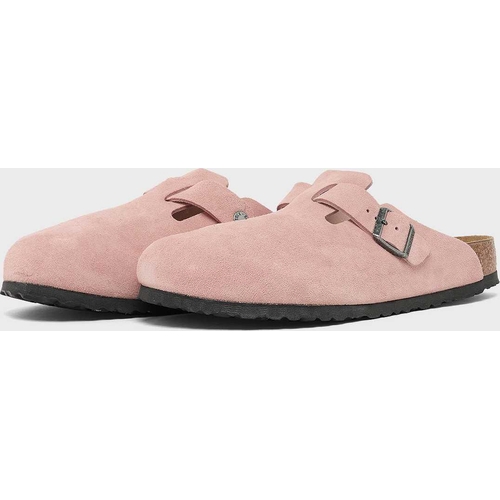 Birkenstock Boston - Suede - Pink - Size 9.5