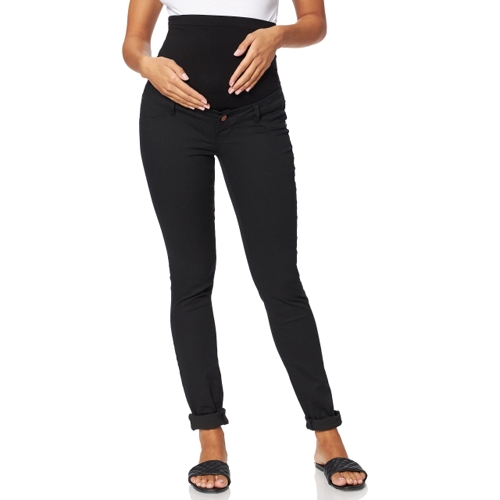 Mamalicious Maternity Slim Jeans - Black