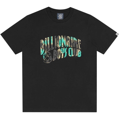 Billionaire Boys Club Leopard Camo Arch Logo T-Shirt - Black - XS