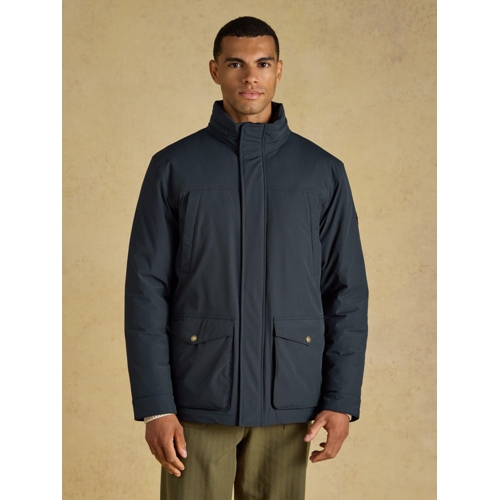 Joules Waterproof Padded Field Coat - Blue - M