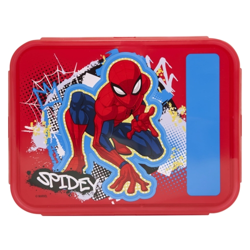 Spiderman Lunch Box - Red