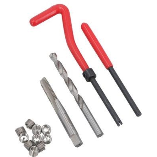 AB Tools Thread Repair Cutter Kit Helicoil Set - 1/4" x 20 BSW - 14pc