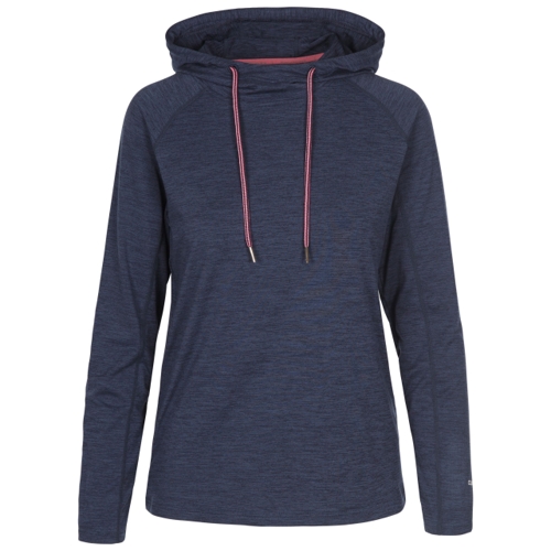 Hattie Quick Dry Hoodie - Trespass - Blue - UK 14