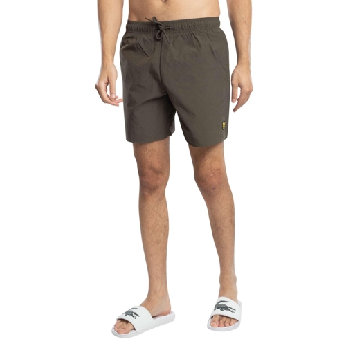 Lyle and Scott Plain Swimming Shorts - Green - 38