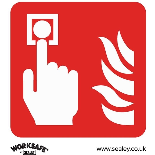 Safety Sign Fire Alarm Symbol - Sealey