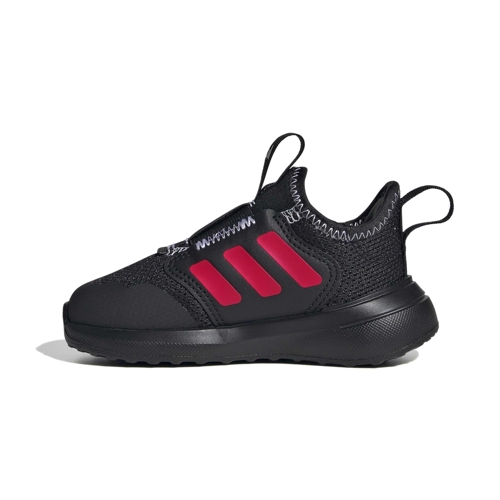 adidas TENSAUR Comfort Trainers - Black/Red - 8 UK Child