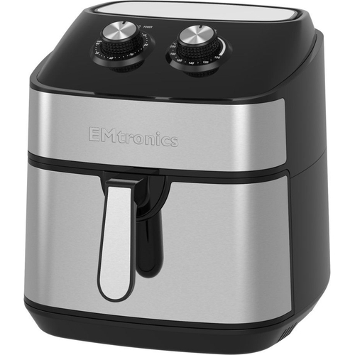 EMtronics 9 Litre Air Fryer - Silver