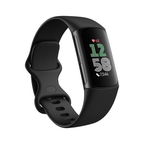 Fitbit Charge 6 - Obsidian, Aluminium Black