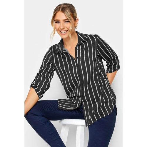 M&Co Blouse - Striped - Black - 12