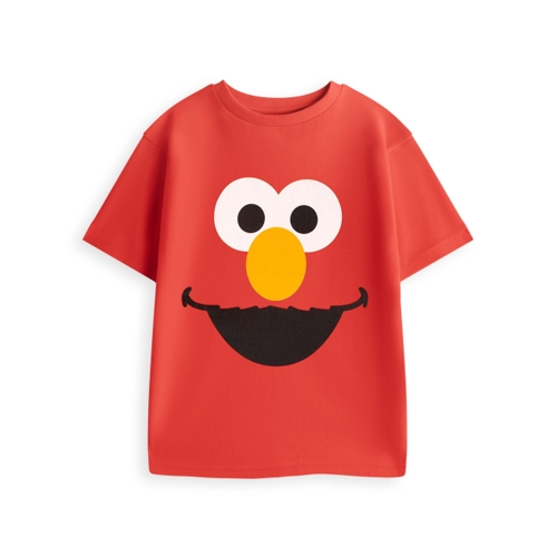 Sesame Street Short Sleeved T-Shirt - Red - 2-3 Years